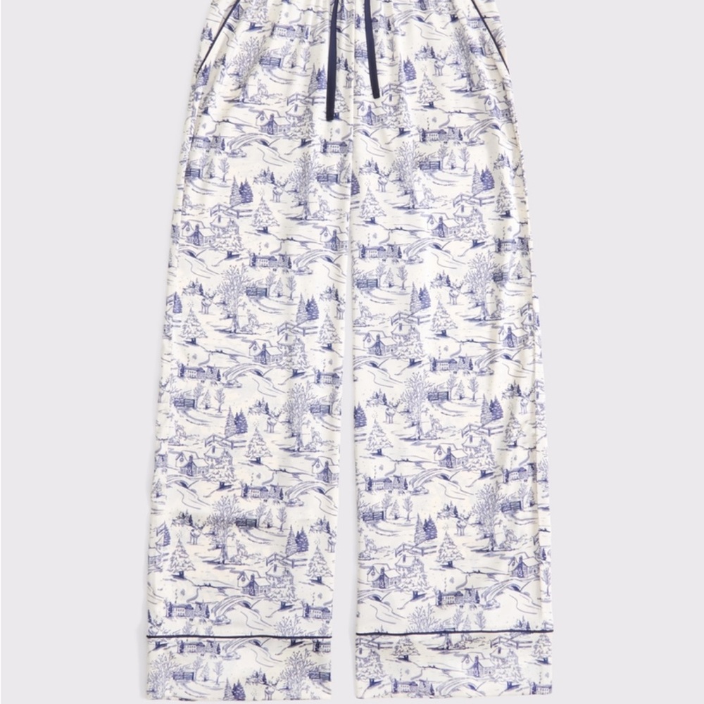 Abercrombie & Fitch Satin Sleep Pants